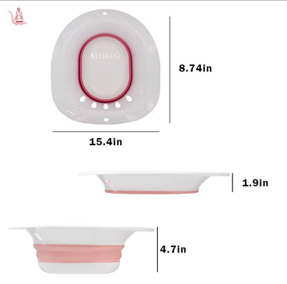 Bidet pieghevole con doccetta manuale